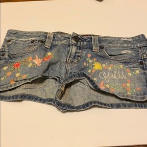 Short jean shorts